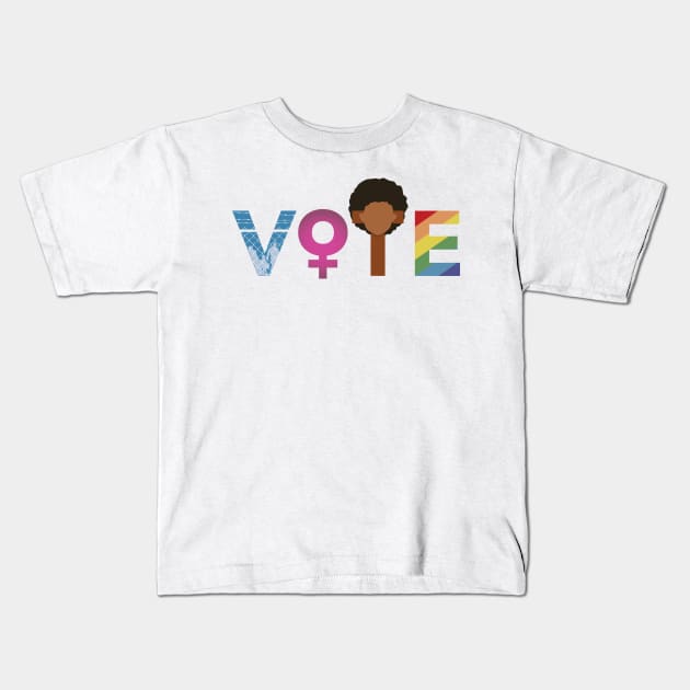 VOTE Kids T-Shirt by Paper and Simple